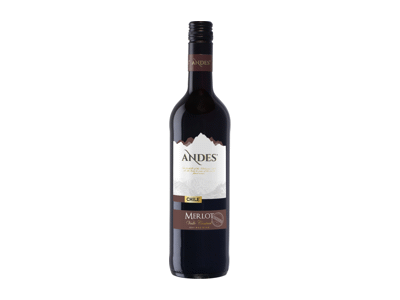 Raudonasis sausas vynas ANDES MERLOT CHILE, 750 ml