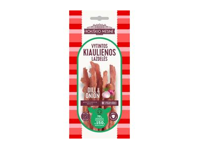 Vytintos kiaulienos lazdelės DILL&ONION, a. r., 70 g