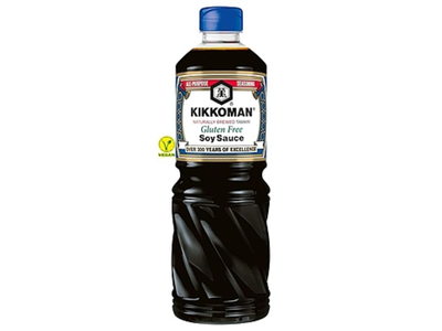 Sojų padažas KIKKOMAN, be glitimo, 1 l