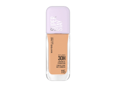 Maybelline New York Super Stay Lumi Matte makiažo pagrindas, 115
