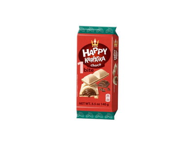 Happy Karpatka Vaflis su šokoladiniu įdaru, 140 g