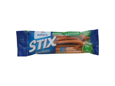 Karštai rūkytos, STIX kabanossi lazdelės, a.r., 45 g