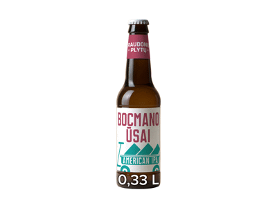 RAUDONŲ PLYTŲ alus BOCMANO ŪSAI, 330 ml