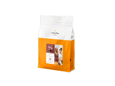 Juodas šokoladas VELICHE 72%, 5 kg