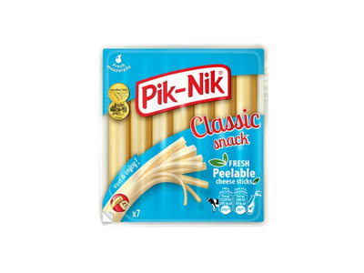 Šviežios plėšomos sūrio dešrelės PIK-NIK Classic, 40%, 140g