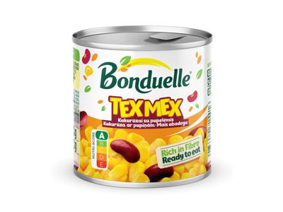Saldžiųjų kukurūzų ir pupelių mišinys BONDUELLE, 170 g