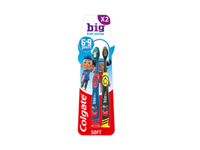 Dantų šep.COLGATE BIG;2vnt,6-9