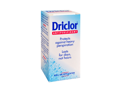 Rutulinis antiperspirantas DRICLOR, 20 ml