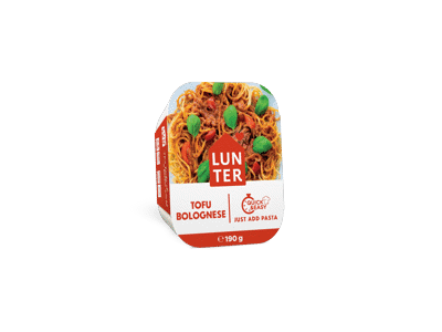 Bolonijos padažas LUNTER su sojų varške, 190 g