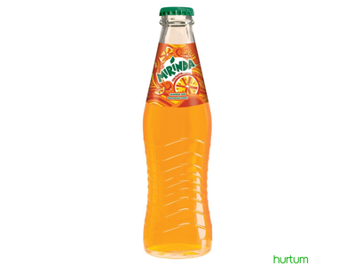 Gazuotas gėrimas, MIRINDA, Orange, 0,2 l, stiklas