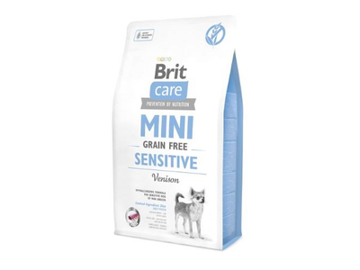 Sausas visavertis pašaras šunims BRIT CARE, Mini, Sensitive, 2 kg
