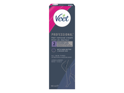 Depiliac. kremas VEET PROFESSIONAL, 100 ml