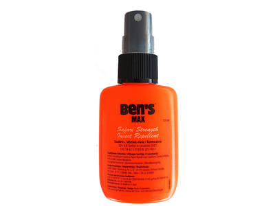 Repelentas BEN's MAX, vabzdžiams atbaidyti buityje, purškiamas skystis, 37 ml