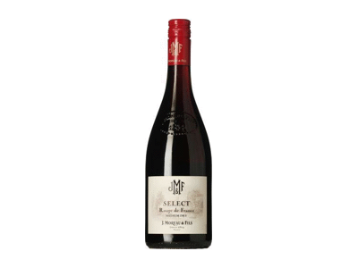 Raudonasis pusiau sausas vynas J.MOREAU SELECT ROUGE, 750 ml