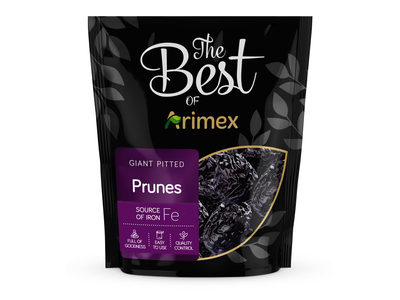 Džiovintos slyvos be kauliukų ARIMEX, 140 g