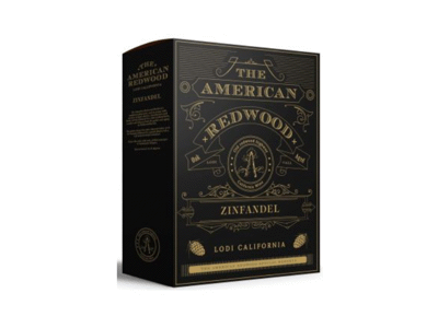 Raudonasis pusiau sausas vynas THE AMERICAN REDWOOD ZINFANDEL, 3 l
