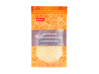 Maistinė želatina RIMI, 20g