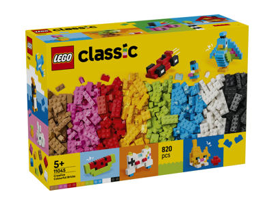 Konstruktorius LEGO Spalvingos Kaladėlės 11045