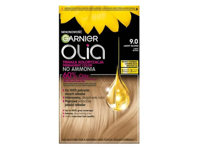 Plaukų dažai GARNIER OLIA, 9.0, 1 vnt.