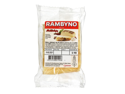 Rūk. RAMBYNO MEDŽIOTOJŲ sūris, 42% rieb., 1kg