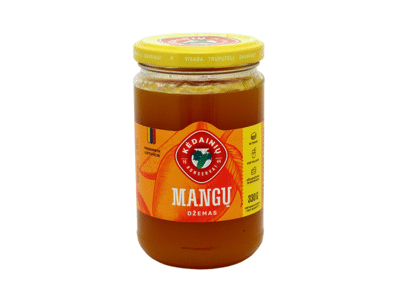 KĖDAINIŲ KONSERVŲ FABRIKO mangų džemas, 330 g