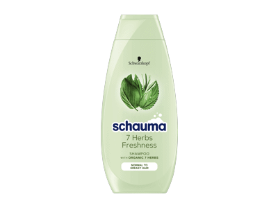 Plaukų šampūnas SCHAUMA 7 HERBS, 400 ml