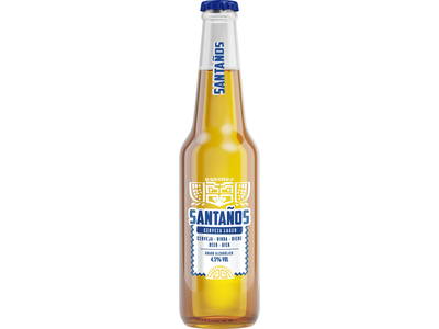 Alus, SANTANOS, Lager beer, 4,5%, 0,33lx24,butelis