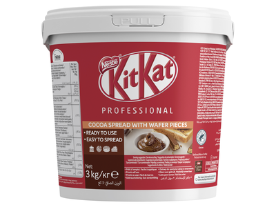 Kremas KIT KAT, kakavininis su vaflių gabaliukais, 3 kg