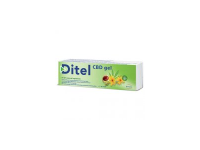 Vėsinantis gelis su CBD aliejumi DITEL CBD, 100 g