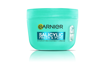 Drėkinamasis kremas-šerbetas Garnier Pure Active Salicylic Fresh & Matte