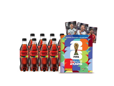 8x Gaivusis gėrimas COCA-COLA ZERO, 0,5l