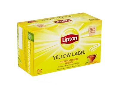 Arbata LIPTON Yellow Label Express, 50 x 2 g,