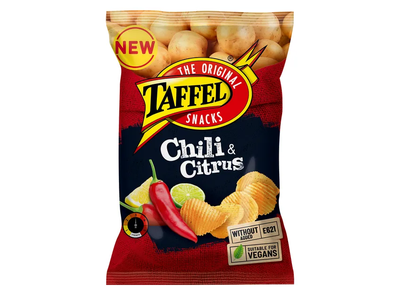 Bulvių traškučiai TAFFEL CHILI&CITRUS, 130 g
