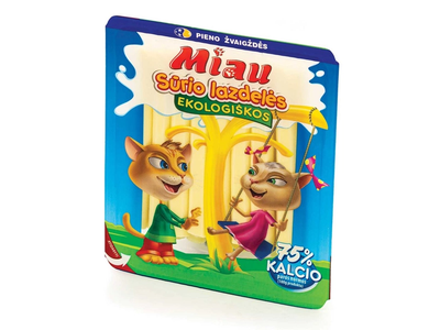 Ekologiškos sūrio lazdelės MIAU, 40 % rieb. s. m., 180 g