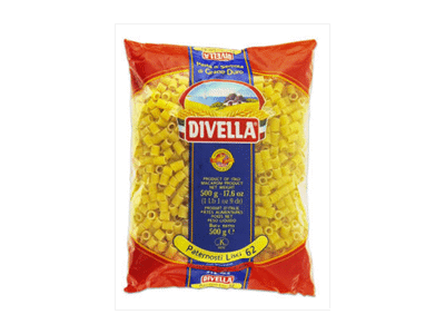 Makaronai DIVELLA PATERNOSTI LISCI, 500 g