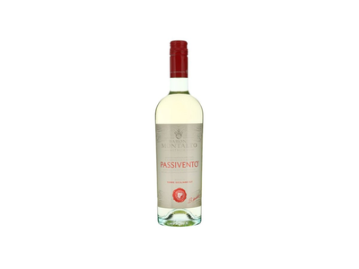 🇮🇹 BARONE MONTALTO PASSIVENTO BIANCO 12.5%, balt. saus., 0,75L