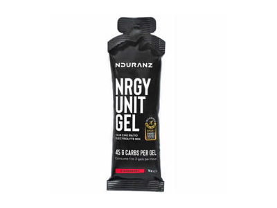 Energinis gelis NDURANZ, braškių skonio, 75 g
