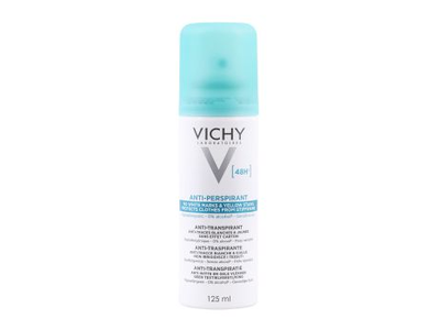 VICHY 48H NOWHITE MARKS & YELLOW STAINS purškiamasis dezodorantas antiperspirantas, 125 ml