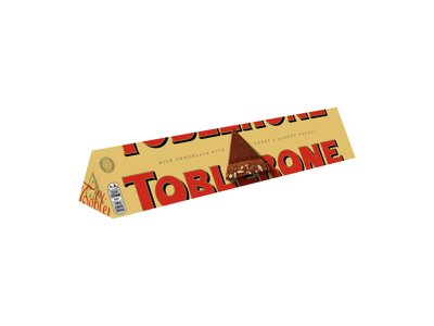 Pieninis šokoladas TOBLERONE su migdolais, 100 g