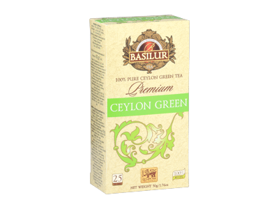 Žalioji arbata BASILUR (CEYLON GREEN), 50 g