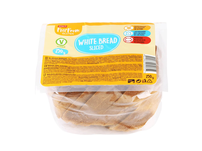 Balta duona RIMI FREE FROM, pjaustyta, 250 g