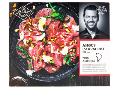 Š.jautienos carpaccio Black Angus The Meat Lovers, JAV,2x80g