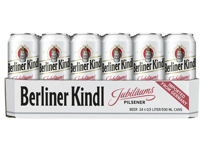 Alus BERLINER KINDL Jubilaums, Pilsener, 5,1% 0,5l skardinė