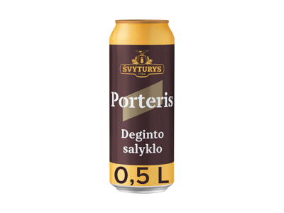 ŠVYTURIO alus PORTERIS, 500 ml