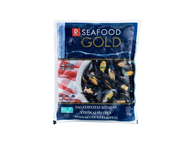 Šald. mėl. midijos RSEAFOOD, ASC, 40/60, 1 kg