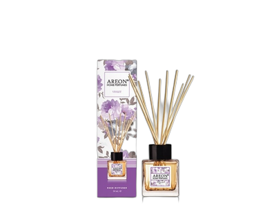 Oro gaiviklis-kvapnios lazdelės Botanic Areon Home 50ml Violet