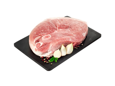 LIETUVIŠKAS kiaulienos kumpis su kaulu, atšaldytas, 1 kg