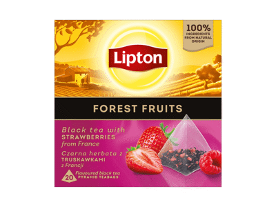 Juodoji arbata LIPTON RED FRUIT, 30 g