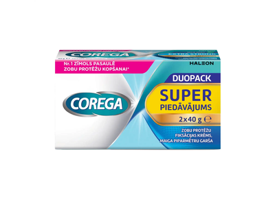 Prot. fiks. kr. COREGA EXTRA STRONG, 2 x 40 g