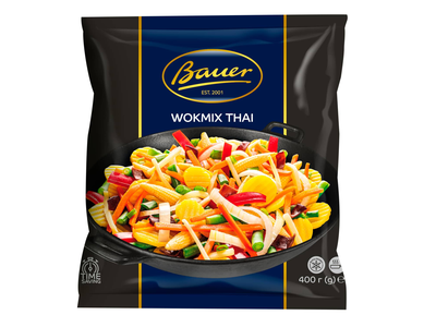 Daržovių miš. BAUER WOK THAI, šald., 400 g